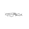 50ct Universal Swivel Gutter and Shingle Christmas Light Clips